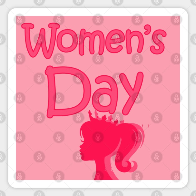 women's day Magnet by sarahnash